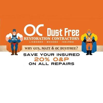 OC Dust Free Restoration Contractors | Fountain Valley, CA | (949) 554-4920 | Remodeling | Restoration | Water damage cleanup...