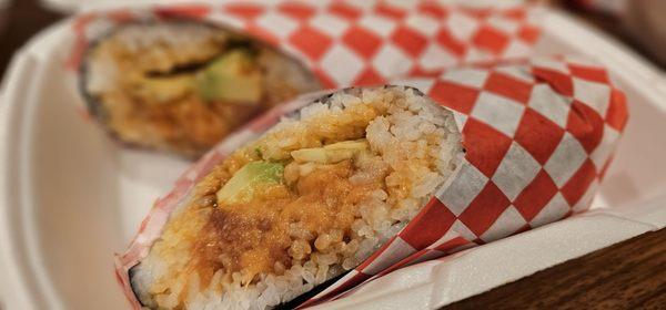 Sushi burrito :(