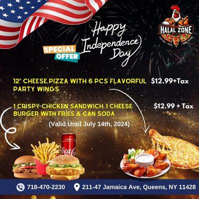 Celebrate Independence Day with a bang at Halal Zone!