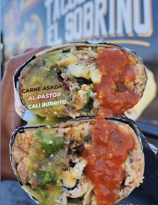 Al pastor Cali burrito