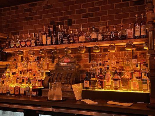 Bar selection- just the bourbons!