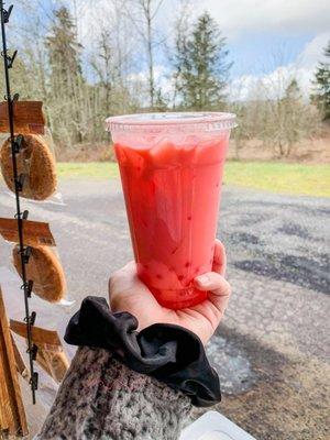 All you need is love, some chocolate & a Strawberry Bubble tea to get you through your day!  Do you celebrate Valentine's Day?!