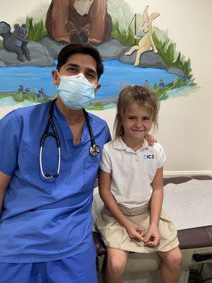 She loves her doctor!!