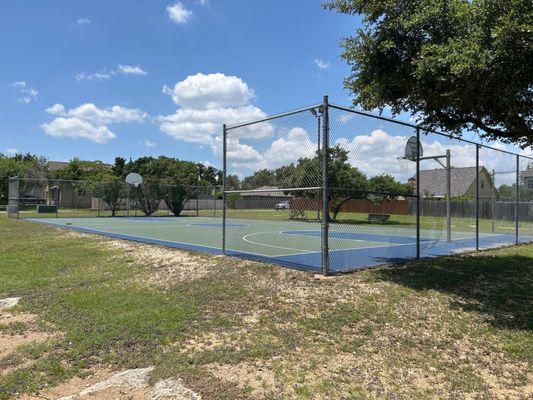 Full basketball court