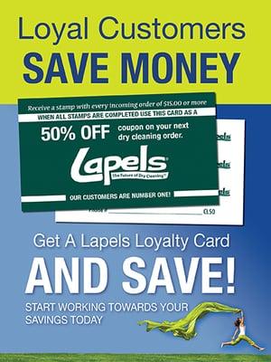 Lapels Loyalty Program!