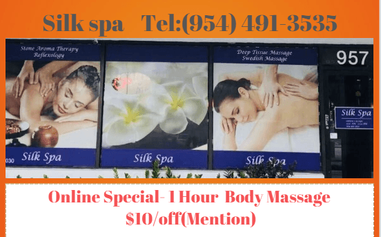 Online Special 1 Hour  Body Massage  $10/off(Mention)