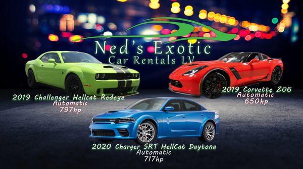 Neds Exotic Car Rental Promo Picture