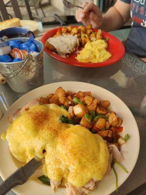 Benedict and Chicken Fried Steak