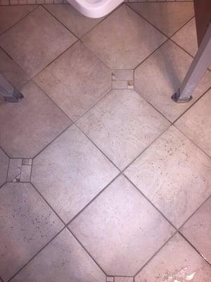 Tile Floor cleaning After