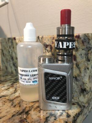 Thank you once again Vape 911 (GA Tech) for the excellent customer service and supreme product knowledge of "all things Vape"