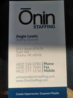 Onin Staffing