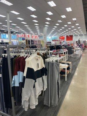 Larger clothing section than most city targets