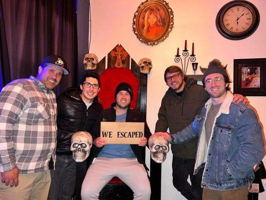 We Escaped!