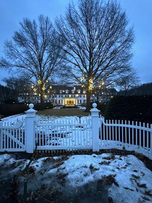 Inn at sunset