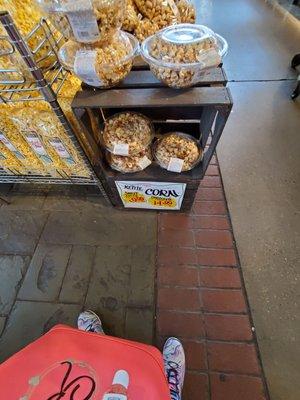 Sweet & Spicy Kettle Popcorn.  5/17/2023