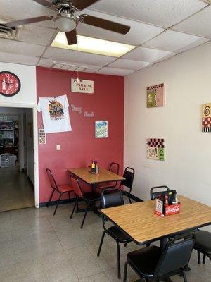 Dining area