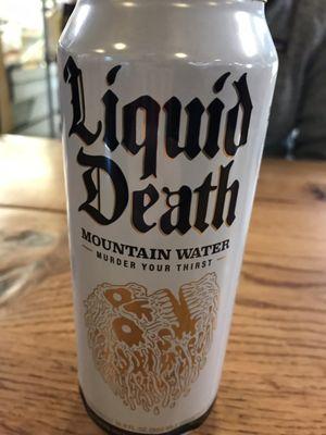 Liquid death water