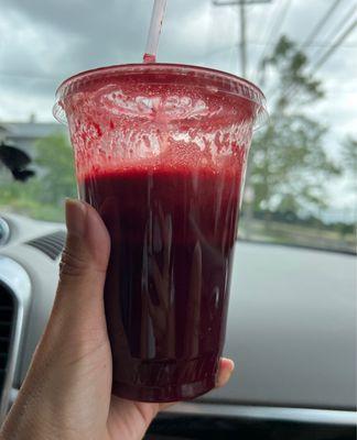 Rejuvenation: Beets, Carrot, Ginger, Lemon, Grape