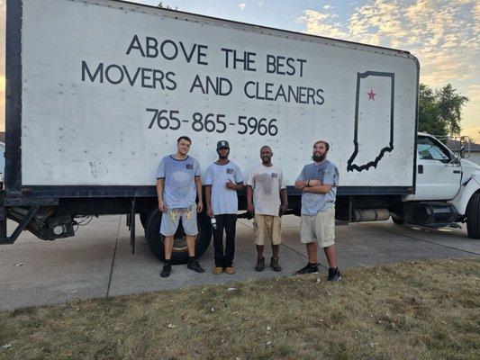 Above The Best Movers and Cleaners