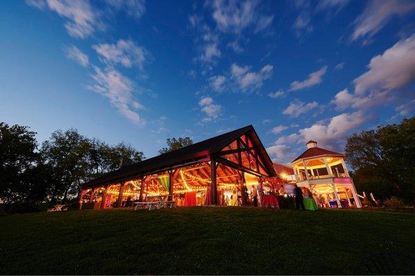 Lighting done by Paul for my sangeet at Cana vineyards