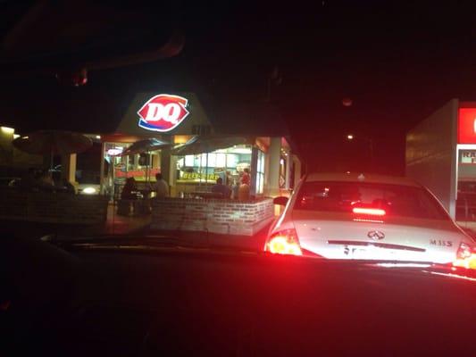 It's a freakin party at the DQ.... That's how we roll in Tucson during monsoons