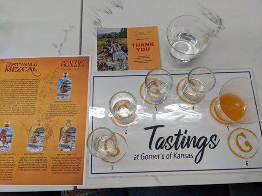 Mezcal tasting