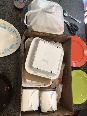 $52 worth of the BEST Chinese food to feed our family of 7. Plus tons of leftovers.