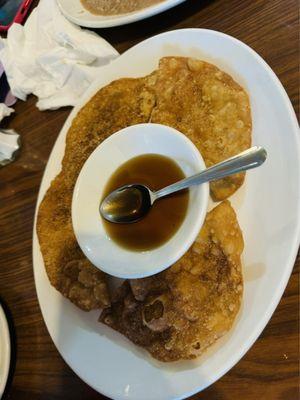 Buñuelos con miel