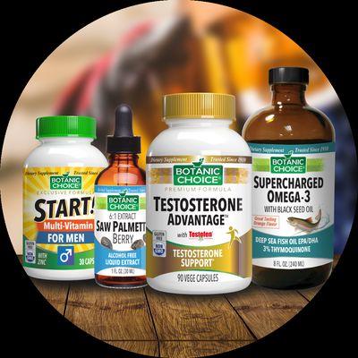 Men's Health including saw palmetto, lycopene, time-tested prostate supporters and more!