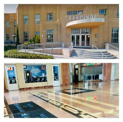 "Welcome to the New Orleans Lakefront Airport."