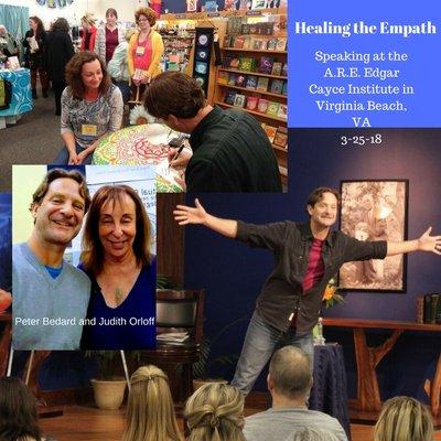 Some highlight photos of my weekend teaching at the ARE in Virginia Beach. Healing the Empath - Workshop!