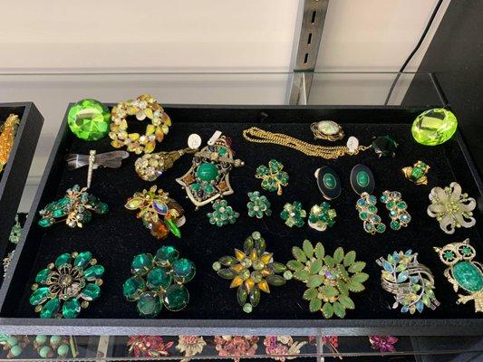 Vintage rhinestone jewelry