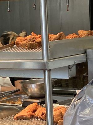 Fried chicken