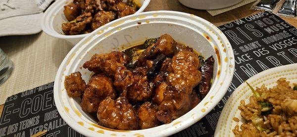 Original general tsao but not that crispy