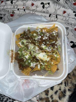 Asada Super Nachos