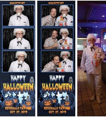 Halloween 2019 photo booth strip