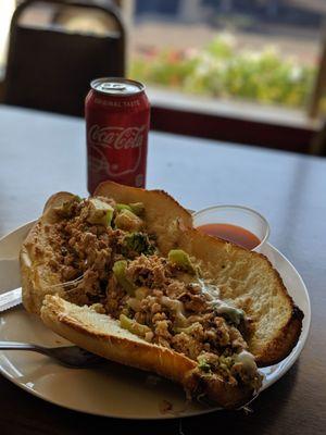 Chicken Broccoli cheese steak