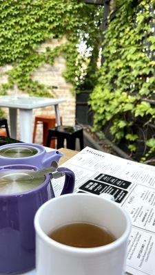 Outdoor Patio + Tea