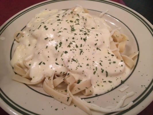 Fettuccini Alfredo.