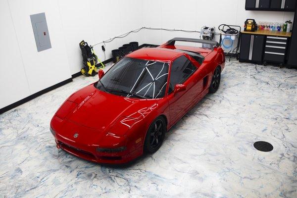 Ceramic Coating on a NSX