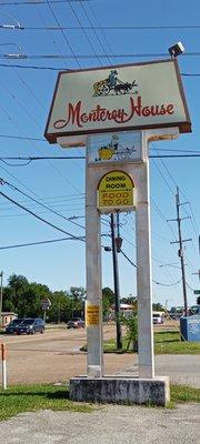 Original logo/signage facing 11th Street