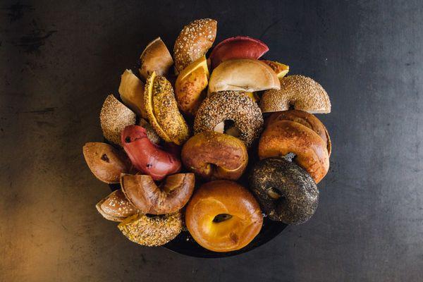 13 TYPES OF BAGELS MADE FRESH ALL DAY !