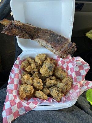 Gizzards and ribs