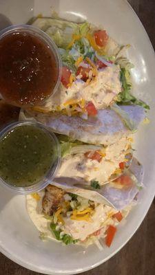 Grilled fish tacos