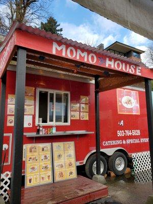 Momo house! Yum!