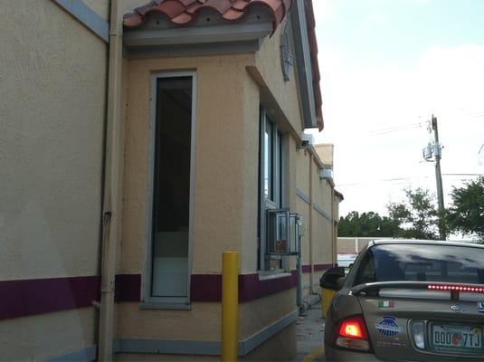 Drive thru window