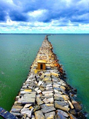 Taken from the top of the Harbor of Refuge lighthouse