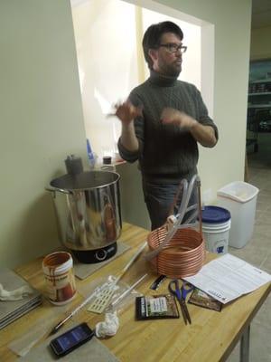 Beer making class