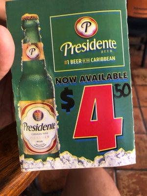 Presidente promo/flyer