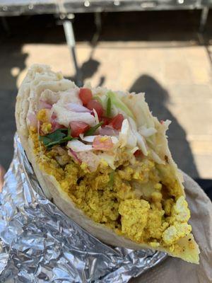 Vegan Breakfast Burrito